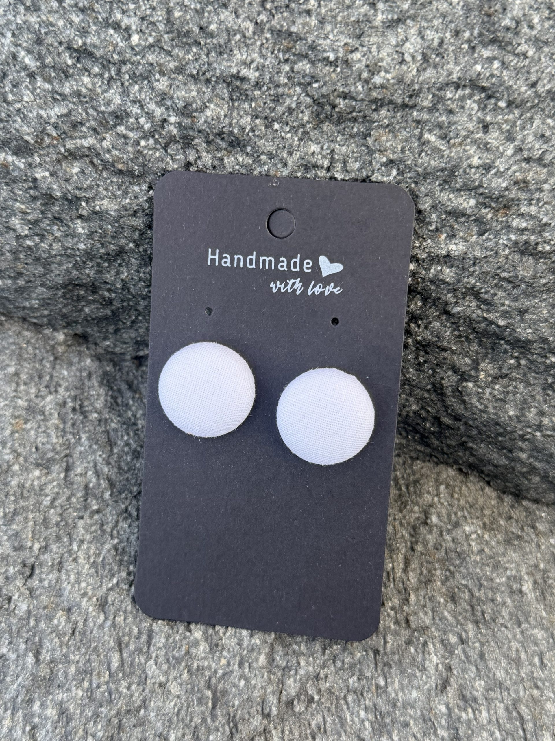 Fabric studs white - Image 2